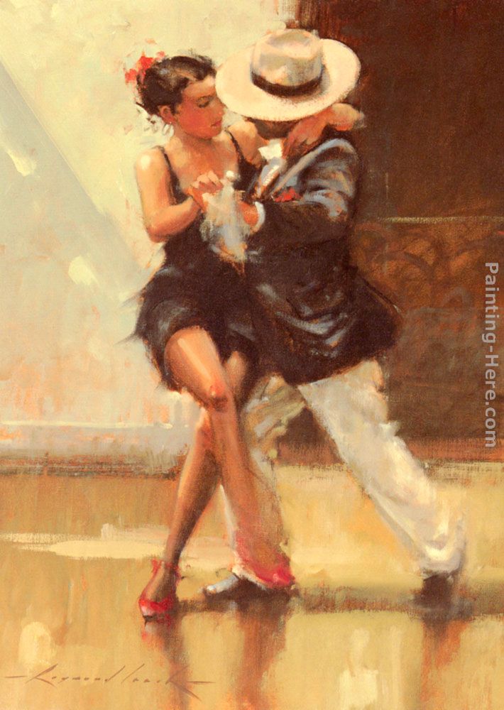 Put On Your Red Shoes painting - Raymond Leech Put On Your Red Shoes art painting